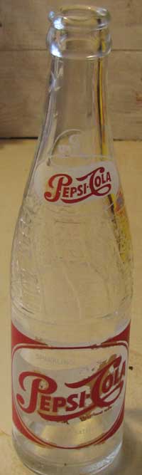 pepsi pop bottle