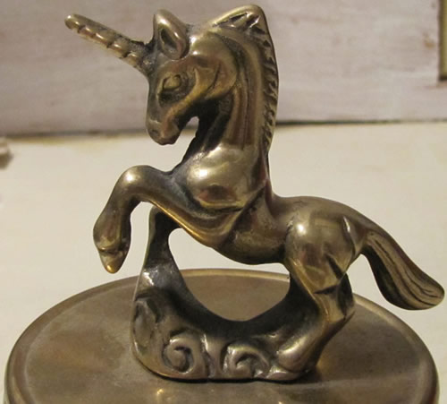 brass unicorn